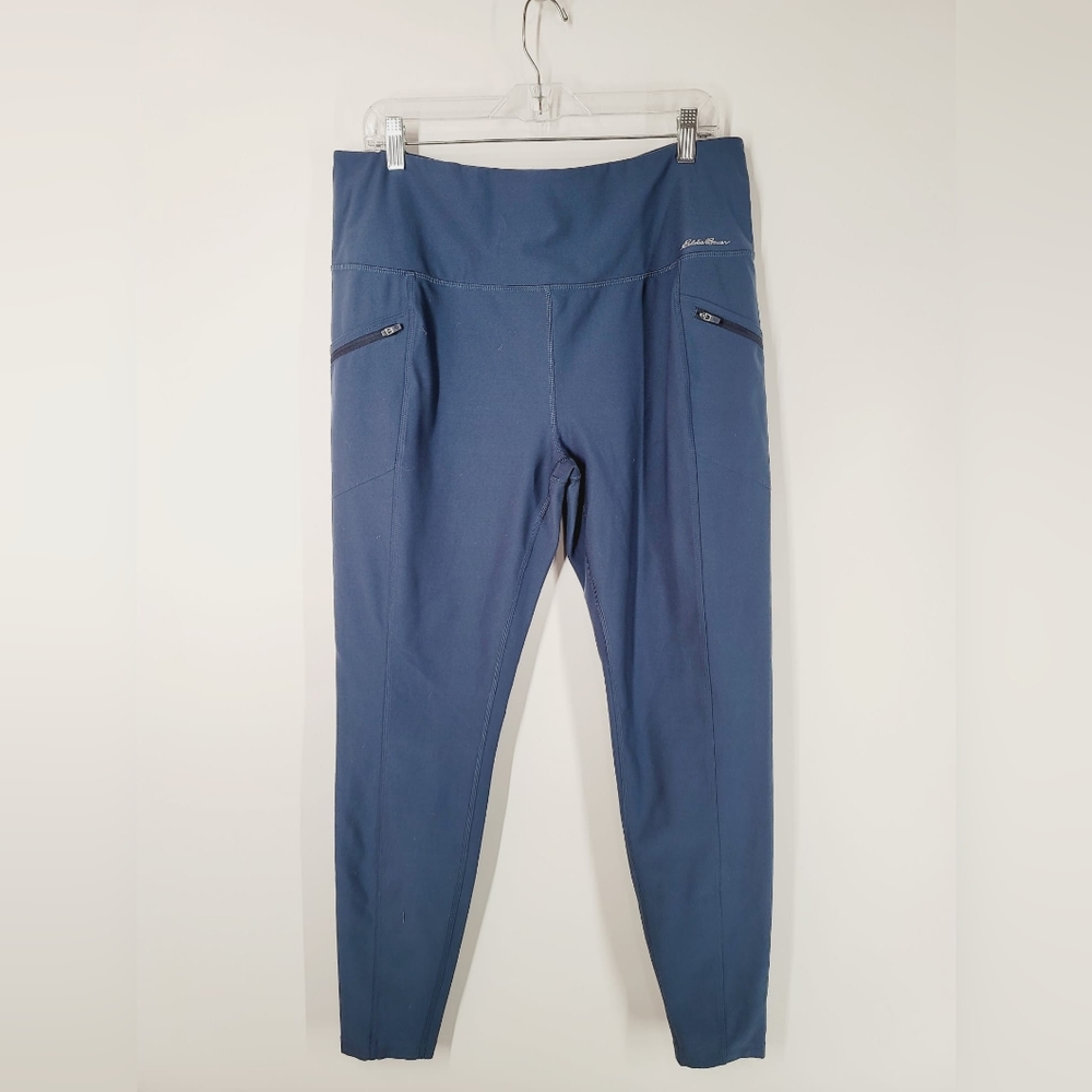 Eddie Bauer Blue Leggings, Size XL